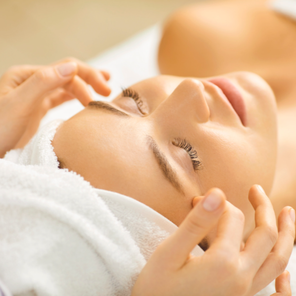 Head massage routine
